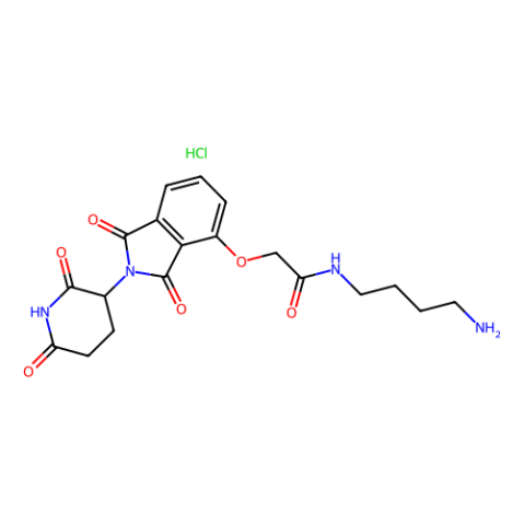 沙利度胺 4'-氧乙酰胺-烷基C4-胺 盐酸盐,Thalidomide-O-amido-C4-NH2 hydrochloride
