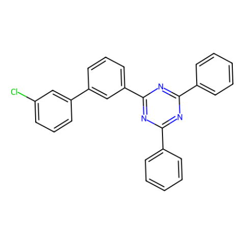 2-(3'-氯代联苯-3-基)-4,6-二苯基-1,3,5-三嗪,2-(3'-Chlorobiphenyl-3-yl)-4,6-diphenyl-1,3,5-triazine