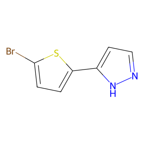 5-(5-溴噻吩-2-基)-1H-吡唑,5-(5-Bromothien-2-yl)-1H-pyrazole