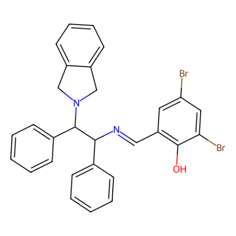 2,4-二溴-6-[(E)-[[(1R,2R)-2-(異吲哚啉-2-基)-1,2-二苯基乙基]亞氨基]甲基]苯酚,2,4-Dibromo-6-[(E)-[[(1R,2R)-2-(isoindolin-2-yl)-1,2-diphenylethyl]imino]methyl]phenol