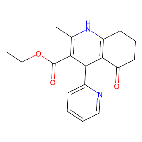 WAY-301314,ethyl2-methyl-5-oxo-4-(pyridin-2-yl)-1,4,5,6,7,8-hexahydroquinoline-3-carboxylate