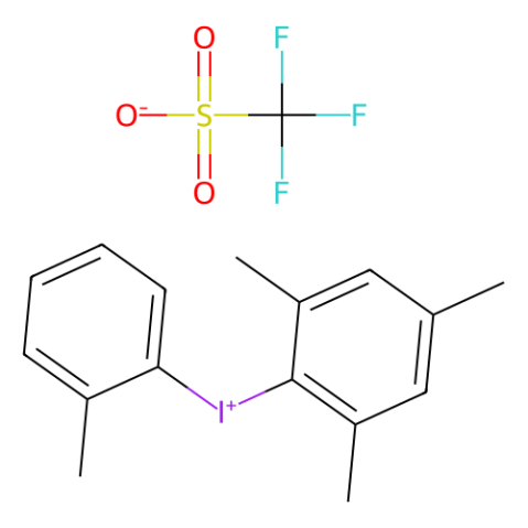 (2-甲苯基)(2,4,6-三甲基苯基)碘鎓三氟甲磺酸盐,(2-Methylphenyl)(2,4,6-trimethylphenyl)iodonium Trifluoromethanesulfonate