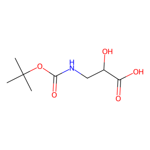 N-Boc-3-氨基-2-羟基丙酸,3-((tert-Butoxycarbonyl)amino)-2-hydroxypropanoic acid