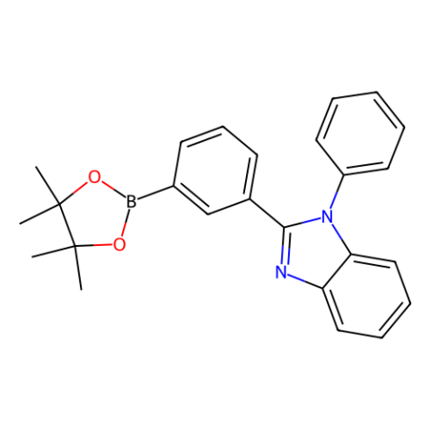 1-苯基-2-[3-(4,4,5,5-四甲基-1,3,2-二氧硼戊环-2-基)苯基]-1H-苯并咪唑,1-Phenyl-2-[3-(4,4,5,5-tetramethyl-1,3,2-dioxaborolan-2-yl)phenyl]-1H-benzimidazole