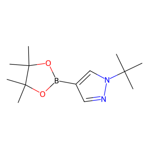 1-(叔丁基)-4-(4,4,5,5-四甲基-1,3,2-二氧硼杂环戊烷-2-基)吡唑,1-(tert-Butyl)-4-(4,4,5,5-tetramethyl-1,3,2-dioxaborolan-2-yl)-1H-pyrazole