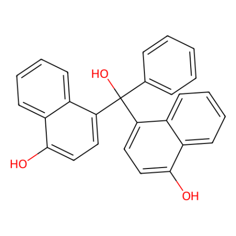 双(4-羟基-1-萘基)苯甲醇,Bis-(4-hydroxy-1-naphthyl)phenylmethanol