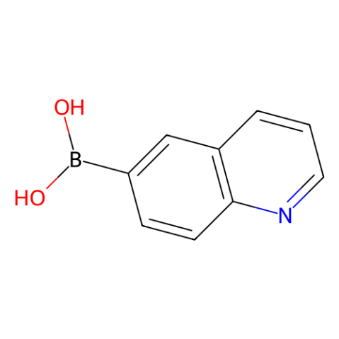 喹啉-6-硼酸 (含不同量的酸酐),Quinolin-6-ylboronic Acid (contains varying amounts of Anhydride)