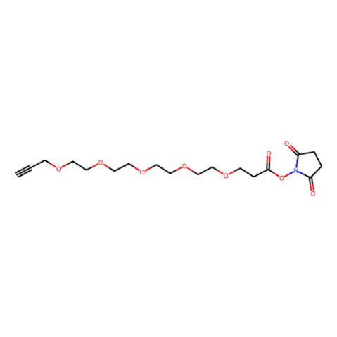 炔丙基-PEG5-NHS酯,Propargyl-PEG5-NHS Ester