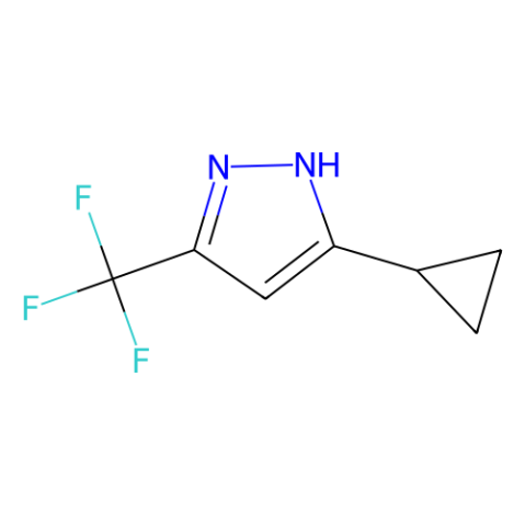 5-环丙基-3-(三氟甲基)-1H-吡唑,5-Cyclopropyl-3-(trifluoromethyl)-1H-pyrazole