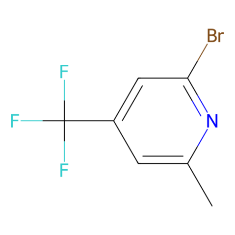 2-溴-6-甲基-4-三氟甲基吡啶,2-Bromo-6-methyl-4-(trifluoromethyl)pyridine