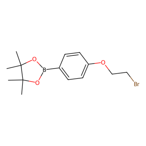 4-(2-溴乙氧基)苯硼酸頻哪酯(含有數(shù)量不等的酸酐),4-(2-Bromoethoxy)benzeneboronic acid pinacol ester(contains varying amounts of Anhydride)