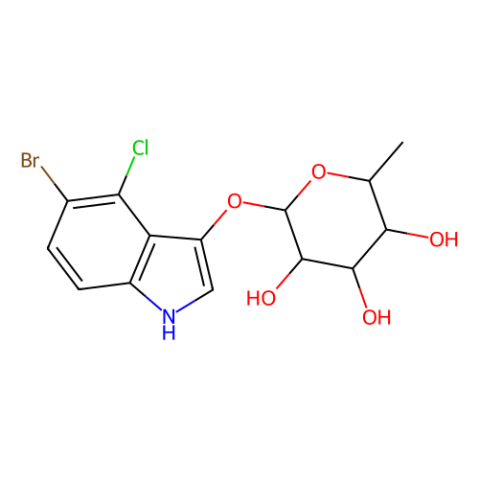 5-溴-4-氯-3-吲哚基β-L-岩藻糖苷,5-Bromo-4-chloro-3-indolyl β-L-fucopyranoside
