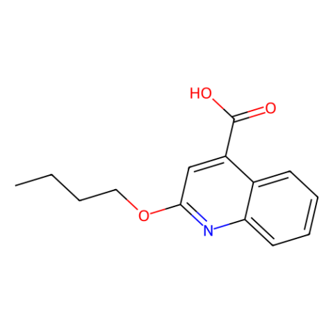 2-丁基喹啉-4-羧酸,2-Butoxyquinoline-4-carboxylic acid