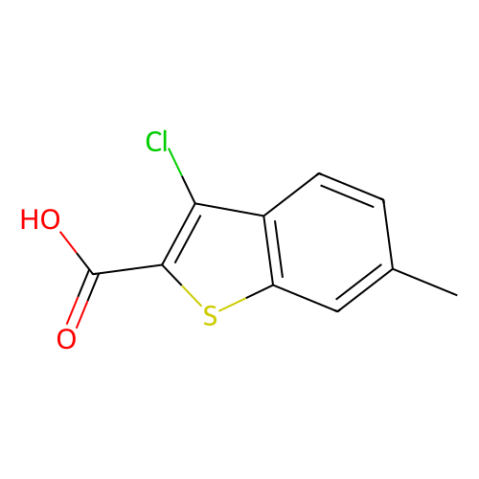 3-氯-6-甲基苯并[b]噻吩-2-羧酸,3-Chloro-6-methylbenzo[b]thiophene-2-carboxylic acid