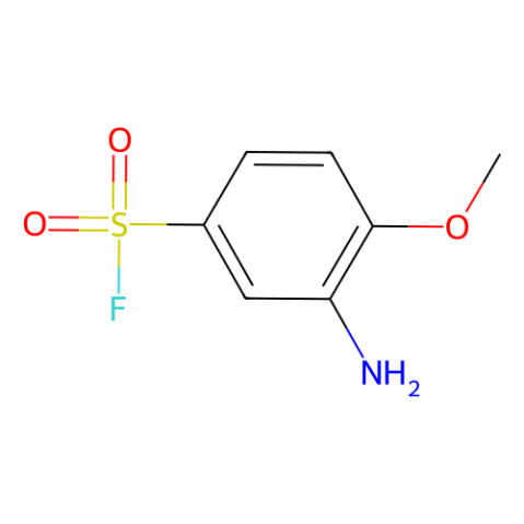 3-氨基-4-甲氧基苯-1-磺酰氟,3-Amino-4-methoxybenzene-1-sulfonyl fluoride