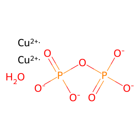 焦磷酸铜（II）水合物,Copper(II) pyrophosphate hydrate, P2O7 43.5-48.5%