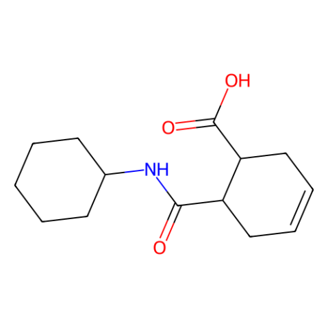 6-环己基氨基甲酰基环己-3-烯羧酸,6-Cyclohexylcarbamoylcyclohex-3-enecarboxylicacid