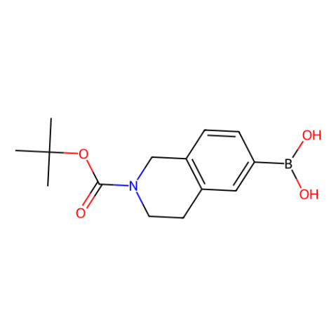 2-Boc-1,2,3,4-四氫異喹啉-6-硼酸(含不等量酸酐),2-Boc-1,2,3,4-tetrahydroisoquinoline-6-boronic Acid (contains varying amounts of Anhydride)