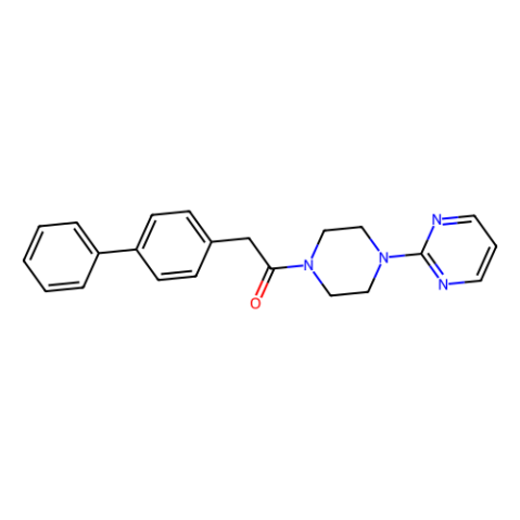 WAY-655834,2-(biphenyl-4-yl)-1-(4-(pyrimidin-2-yl)piperazin-1-yl)ethanone