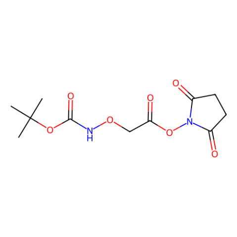 [(叔丁氧羰基)氨基氧]乙酸N-琥珀酰亚胺酯,N-Succinimidyl [(tert-Butoxycarbonyl)aminooxy]acetate