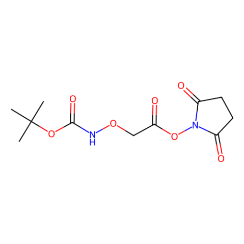 [(叔丁氧羰基)氨基氧]乙酸N-琥珀酰亞胺酯,N-Succinimidyl [(tert-Butoxycarbonyl)aminooxy]acetate