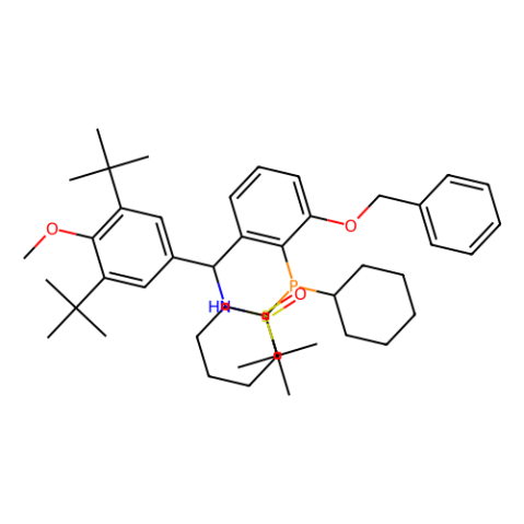 [S(R)]-N-[(S)-[3,5-二叔丁基-4-甲氧基苯基][(3-芐氧基-2-(二環(huán)己基膦)苯基)甲基]-2-叔丁基亞磺酰胺,[S(R)]-N-[(S)-[3,5-Di-tert-butyl-4-methoxyphenyl][(3-benzyloxy-2-(dicyclohexylphosphino)phenyl)methyl]-2-methyl-2-propanesulfinamide