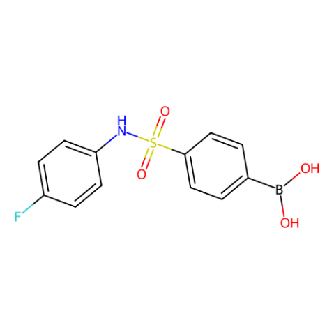 4-[(4-氟苯基)氨基磺?；鵠苯硼酸 (含有數(shù)量不等的酸酐),N-(4-Fluorophenyl) 4-boronobenzenesulfonamide (contains varying amounts of Anhydride)