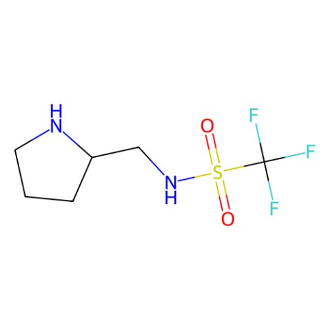 N-[(2S)-2-吡咯烷甲基]-三氟甲磺酰胺,(S)-1,1,1-Trifluoro-N-(pyrrolidin-2-ylmethyl)methanesulfonamide