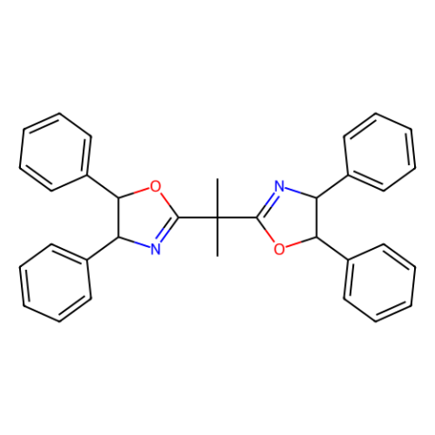 （4S，4''S，5R，5''R）-2,2''-（1-甲基亚乙基）双[4,5-二氢-4,5-二苯基恶唑],(4S,4''S,5R,5''R)-2,2''-(1-Methylethylidene)bis[4,5-dihydro-4,5-diphenyloxazole]