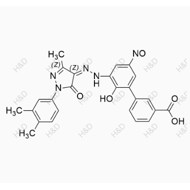 艾曲泊帕N-亚硝胺杂质,Eltrombopag N-Nitrosamine Impurity