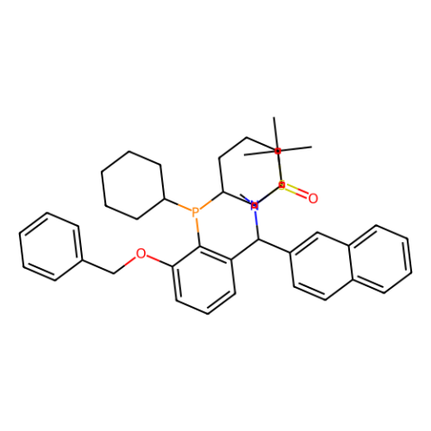 [S(R)]-N-[(S)-[3-芐氧基-2-(二環(huán)己基膦)苯基]-(2-萘基)甲基]-N-甲基-2-叔丁基亞磺酰胺,[S(R)]-N-[(S)-[3-(Benzyloxy)-2-(dicyclohexylphosphino)phenyl]-(2-naphthalenyl)methyl]-N,2-dimethyl-2-propanesulfinamide