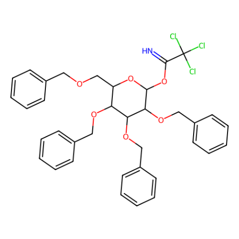 2,3,4,6-四-O-苄基-α-D-吡喃葡萄糖基三氯乙酰亚胺酯,2,3,4,6-Tetra-O-benzyl-α-D-glucopyranosyl trichloroacetimidate