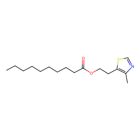 癸酸2-(4-甲基-5-噻唑基)乙酯,2-(4-Methyl-5-thiazolyl)ethyl Decanoate