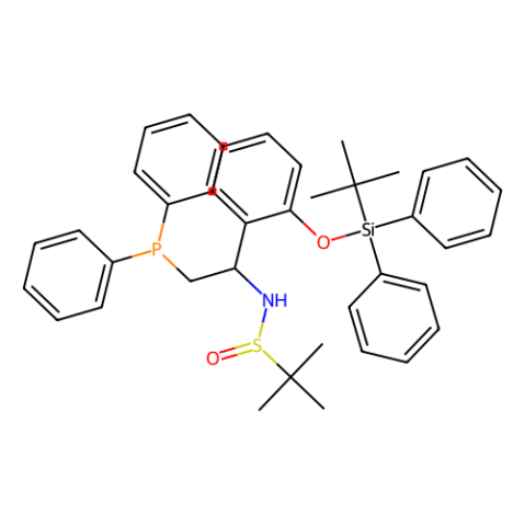 [S(R)]-N-[(1S)-1-[2-((叔丁基二苯硅氧)苯基)]-2-(二苯基膦)乙基]-2-叔丁基亚磺酰胺,[S(R)]-N-[(1S)-1-[2-((tert-Butyldiphenylsilyl)oxy)phenyl)]-2-yl-2-(diphenylphosphino)ethyl]-2-methyl-2-propanesulfinamide