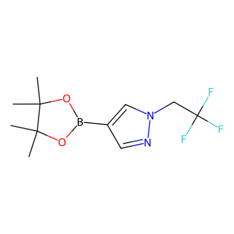 4-(四甲基-1,3,2-二氧杂硼硼烷-2-基)-1-(2,2,2-三氟乙基)-1H-吡唑,4-(tetramethyl-1,3,2-dioxaborolan-2-yl)-1-(2,2,2-trifluoroethyl)-1H-pyrazole