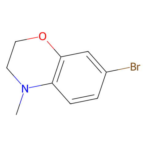 7-溴-3,4-二氢-4-甲基-2H-1,4-苯并恶嗪,7-Bromo-3,4-dihydro-4-methyl-2H-1,4-benzoxazine