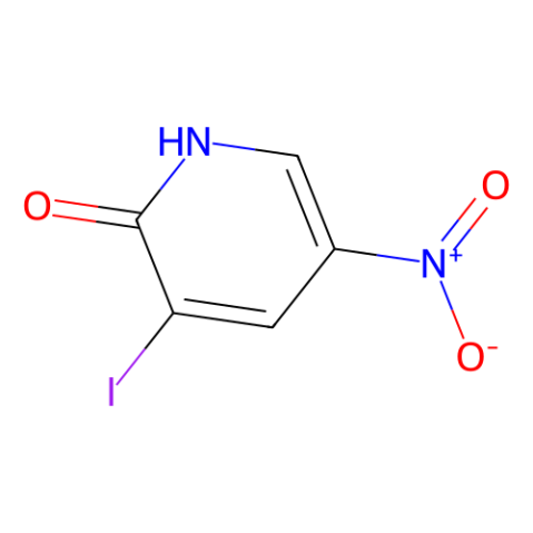 2-羟基-3-碘-5-硝基吡啶,2-Hydroxy-3-iodo-5-nitropyridine