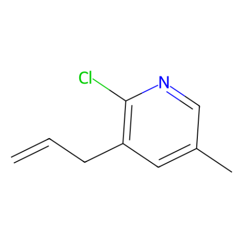 3-烯丙基-2-氯-5-甲基吡啶,3-Allyl-2-chloro-5-methylpyridine