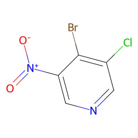 4-溴-3-氯-5-硝基吡啶,4-bromo-3-chloro-5-nitropyridine