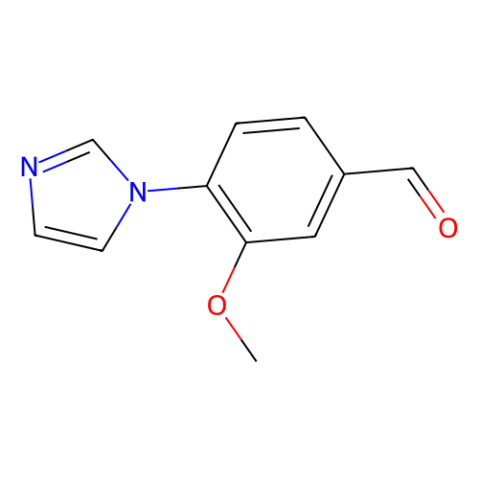 4-(1H-咪唑-1-基)-3-甲氧基苯甲醛,4-(1H-Imidazol-1-yl)-3-methoxybenzaldehyde