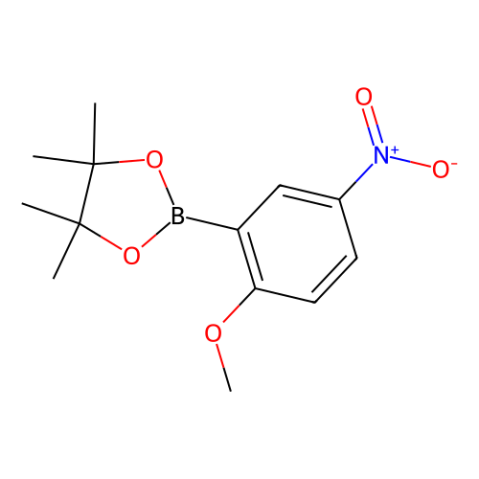 2-(2-甲氧基-5-硝基苯基)-4,4,5,5-四甲基-1,3,2-二氧硼杂环戊烷,2-(2-Methoxy-5-nitrophenyl)-4,4,5,5-tetramethyl-1,3,2-dioxaborolane