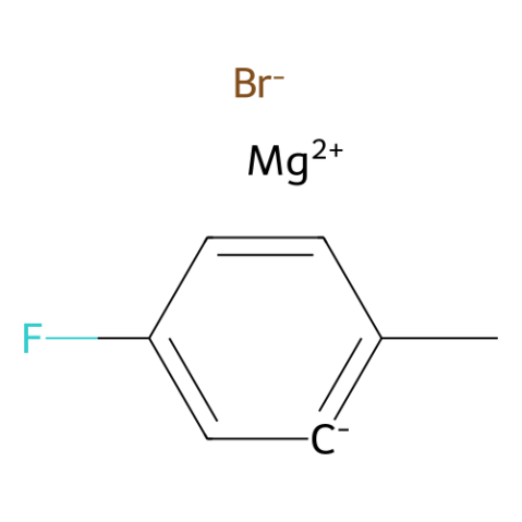 5-氟-2-甲基苯基溴化镁,5-Fluoro-2-methylphenylmagnesium bromide