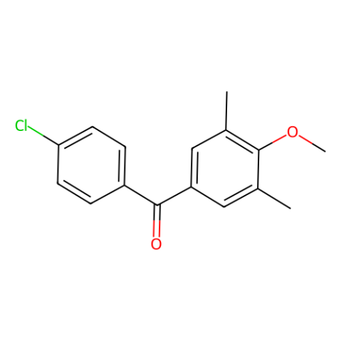 4-氯-3'，5'-二甲基-4'-甲氧基二苯甲酮,4-Chloro-3′,5′-dimethyl-4′-methoxybenzophenone