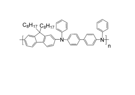 聚(9,9-二辛基芴-2,7-二基)-alt-(N,N’-二苯基联苯胺-N,N’-二基),Poly[ (9,9-dioctylfluorene-2,7-diyl)–alt-(N,N’-diphenyl–  benzidine-N,N’-diyl]