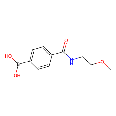 4-(2-甲氧基乙基氨甲酰基)苯硼酸(含不定量的酸酐),4-(2-Methoxyethylcarbamoyl)phenylboronic acid(contains varying amounts of Anhydride)