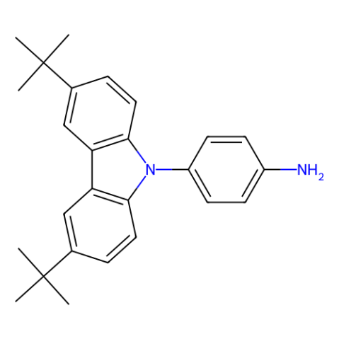 4-(3,6-二-叔丁基-9H-咔唑-9-基)苯胺,4-(3,6-Di-tert-butyl-9H-carbazol-9-yl)aniline