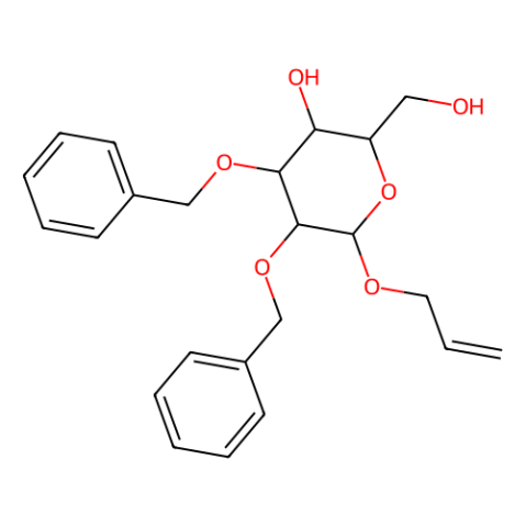 烯丙基-2,3-二-O-芐基-β-D-吡喃葡萄糖苷,Allyl 2,3-di-O-benzyl-b-D-glucopyranoside