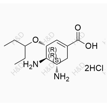 奥司他韦杂质26(双盐酸盐),Oseltamivir Impurity 26(Dihydrochloride)