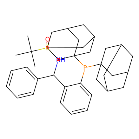 [S(R)]-N-[(R)-[2-(二金刚烷基膦)苯基]苯甲基]-2-叔丁基亚磺酰胺,[S(R)]-N-[(R)-[2-(Diadamantanphosphino)phenyl]phenylmethyl]-2-methyl-2-propanesulfinamide