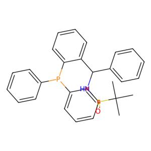 aladdin 阿拉丁 S282263 [S（R）]-N-[（R）-[2-（二苯基膦基）苯基]苯基甲基]-2-甲基-2-丙烷亚磺酰胺 1616688-59-5 95%
